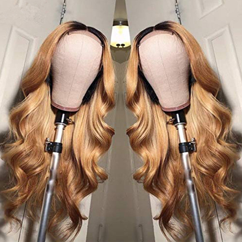 European and American Women's Wigs With Long Curls European and American Women's Wigs With Long Curls